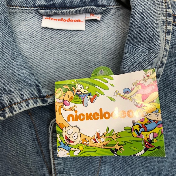 Nickelodeon Rugrats Graphic Denim Jean Jacket NWT - Picture 6 of 13